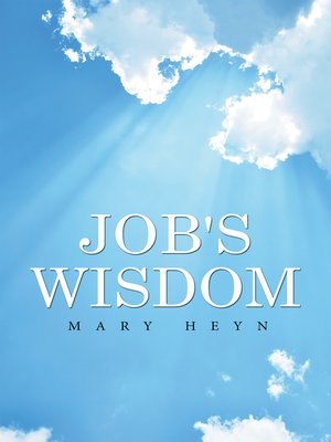 cover image of Job's Wisdom